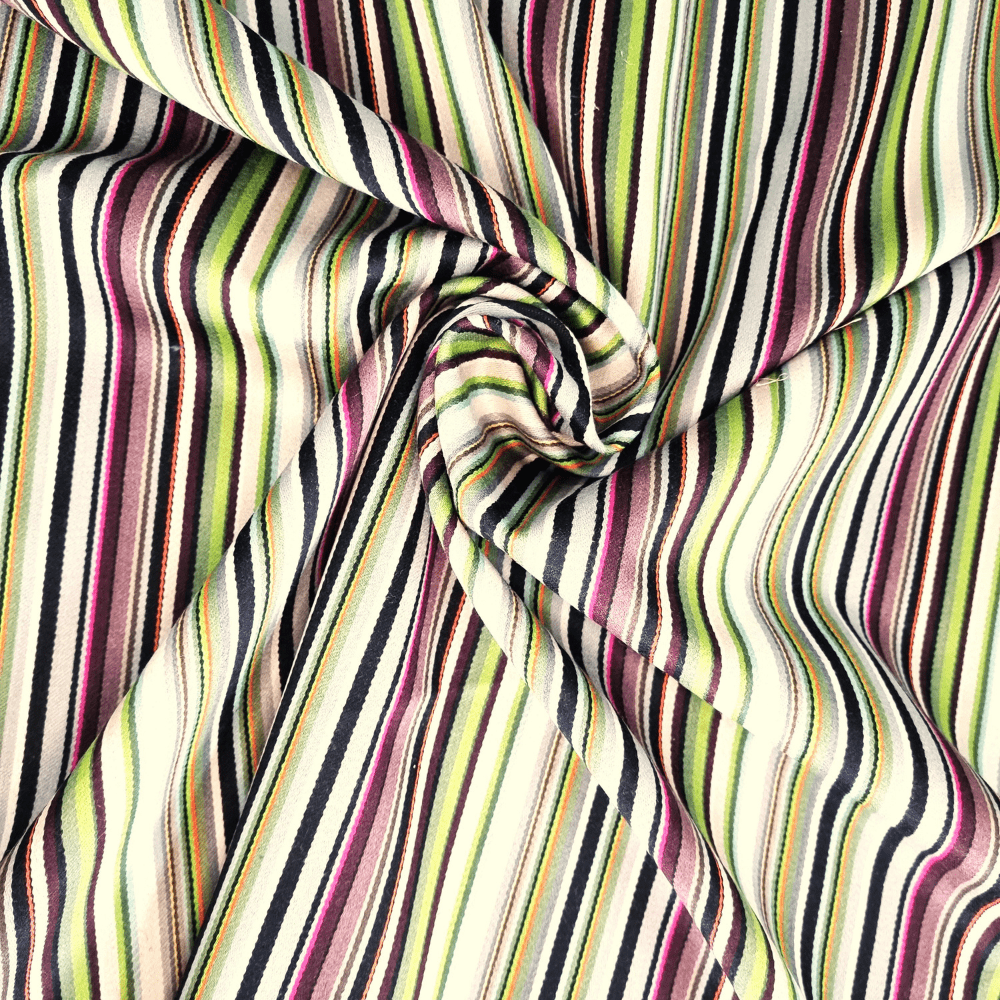 Paul Smith Stripes Curtain and Upholstery Fabric. - Clearance Fabric Shop