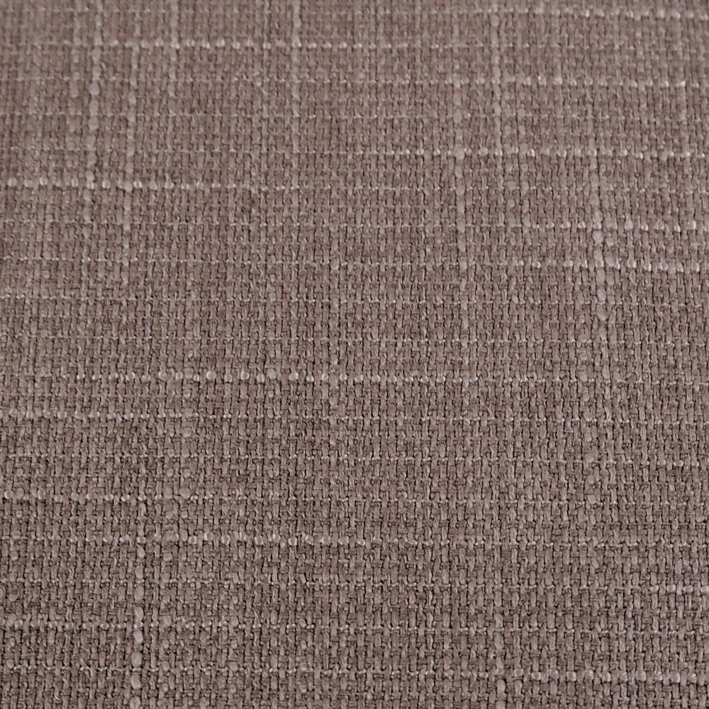 Plain Tonal Weave Mocha Curtain and Upholstery Fabric. - Clearance Fabric Shop