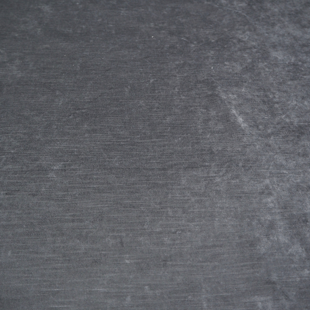Plush Velvet/chenille Gunmetal Grey Curtain Fabric. - Clearance Fabric Shop