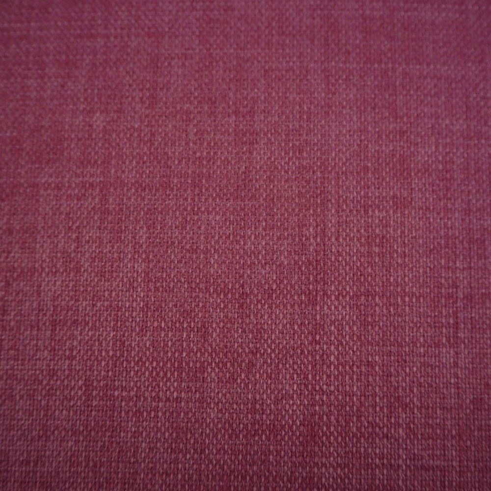 Romo Linara Claret linen effect Curtain and Upholstery Fabric. - Clearance Fabric Shop