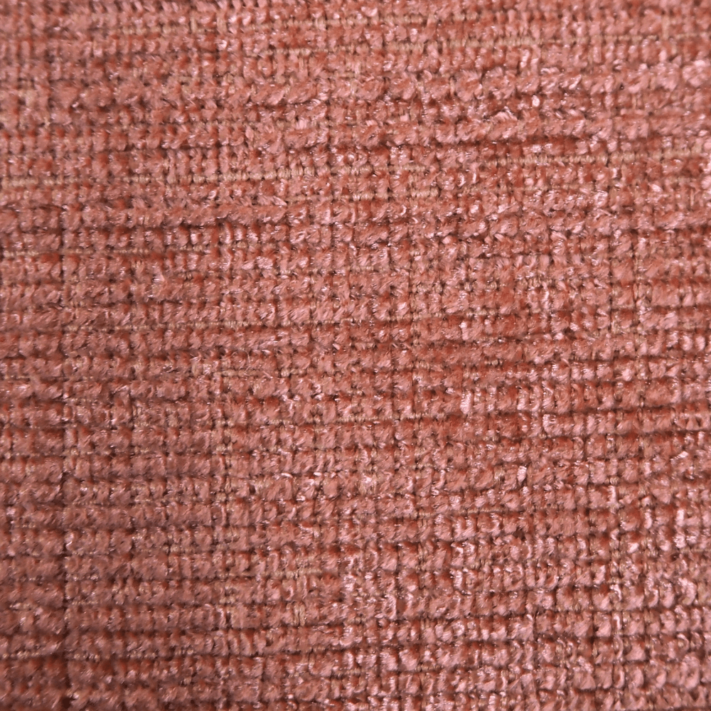 Salmon Chenille Curtain and Upholstery Fabric. - Clearance Fabric Shop