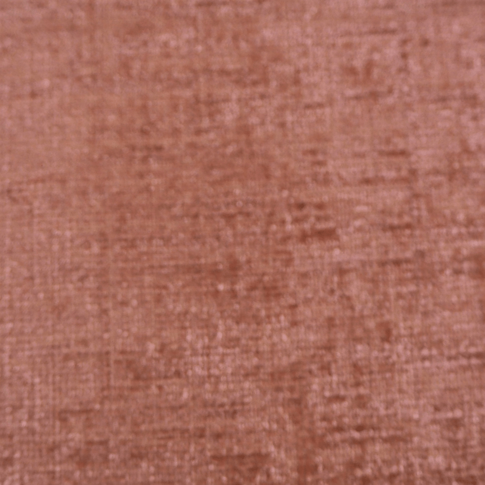 Salmon Chenille Curtain and Upholstery Fabric. - Clearance Fabric Shop