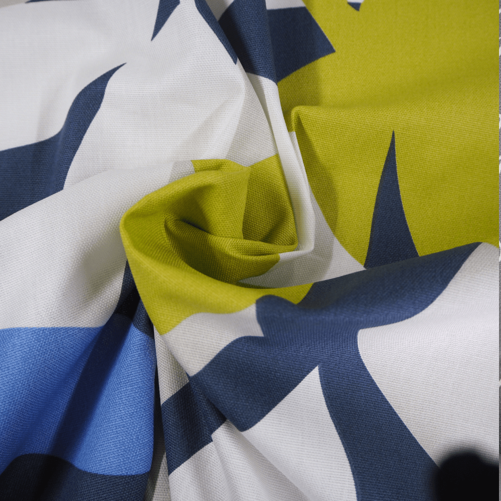 Scion Baja design tropical printed curtain fabric. - Clearance Fabric Shop