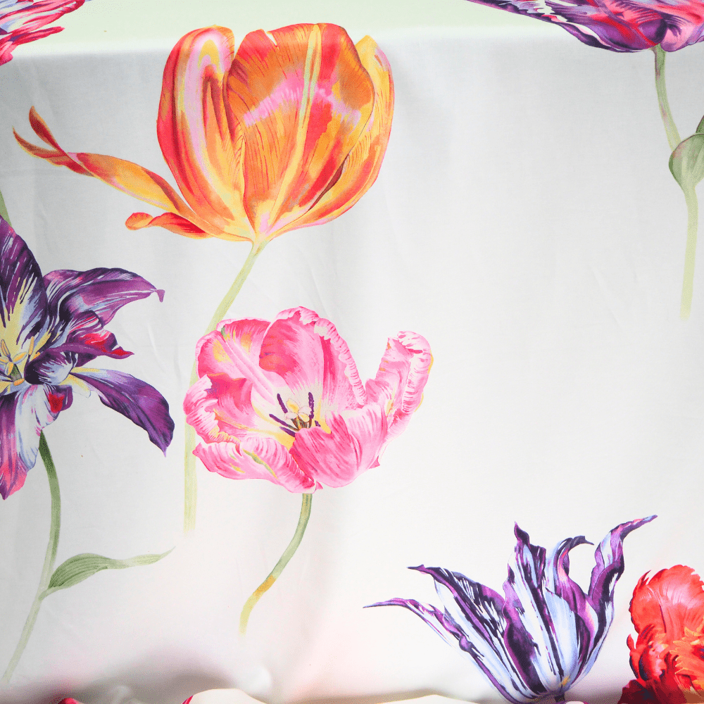 Tulipomania by Sanderson Curtain Fabric. - Clearance Fabric Shop