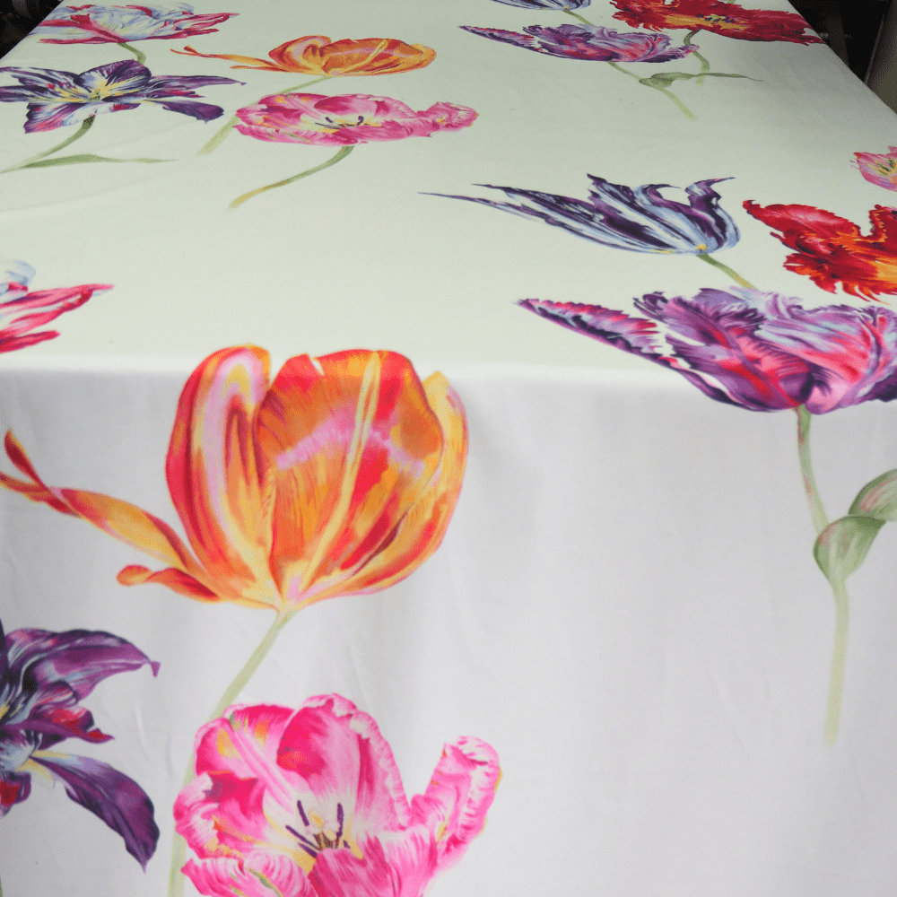 Tulipomania by Sanderson Curtain Fabric. - Clearance Fabric Shop