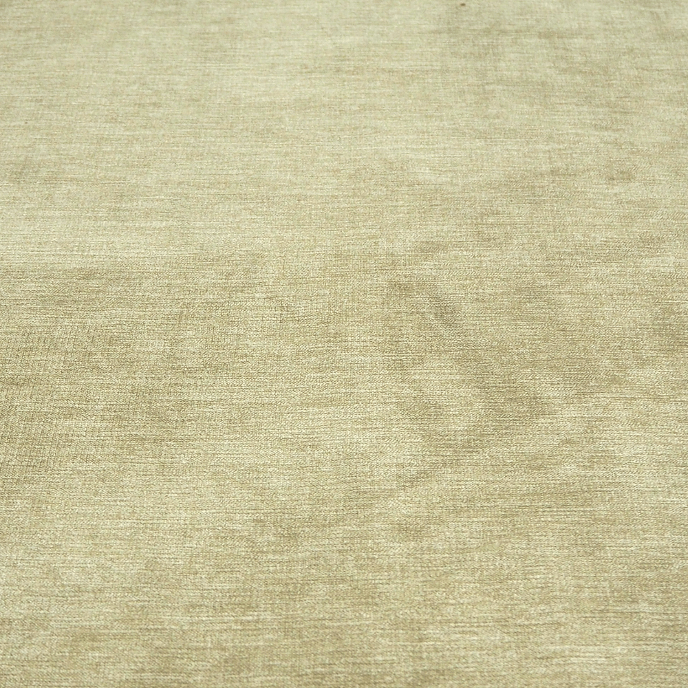 Warm Beige Soft Chenille Curtain and Upholstery Fabric. - Clearance Fabric Shop
