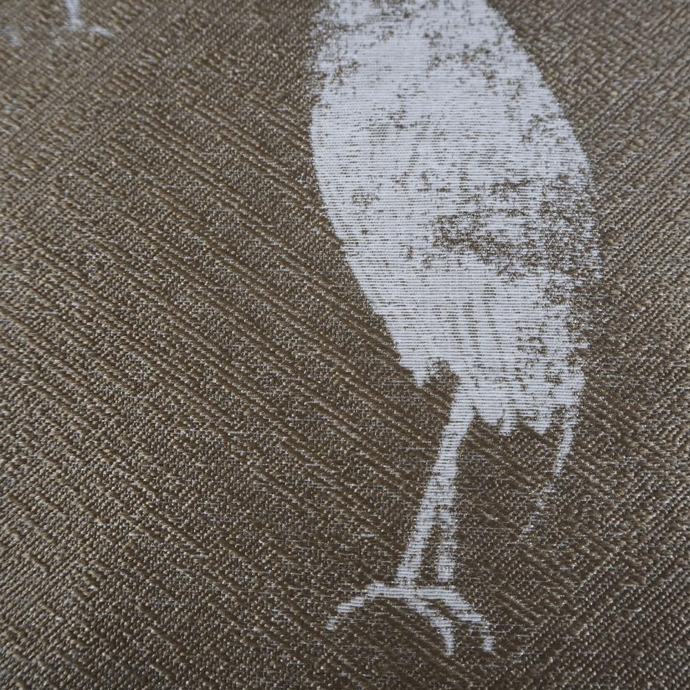 Waterbirds Jacquard Curtain Fabric. - Clearance Fabric Shop