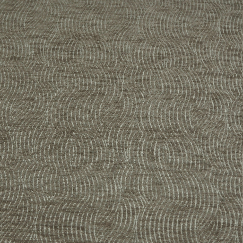 Waterproof and FR Contour Upholstery Fabric Mocha - Clearance Fabric Shop