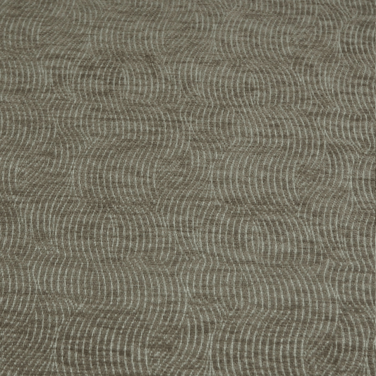 Waterproof and FR Contour Upholstery Fabric Mocha - Clearance Fabric Shop