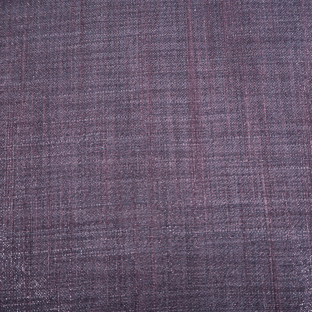 Woven Purple curtain fabric with silver sheen - Clearance Fabric Shop