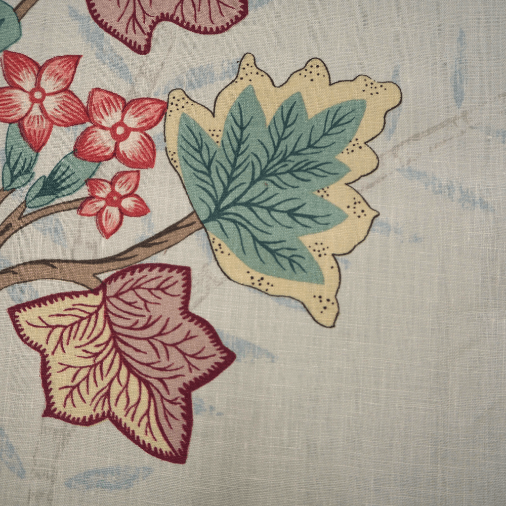 Zoffany Palme floral printed curtain fabric. - Clearance Fabric Shop
